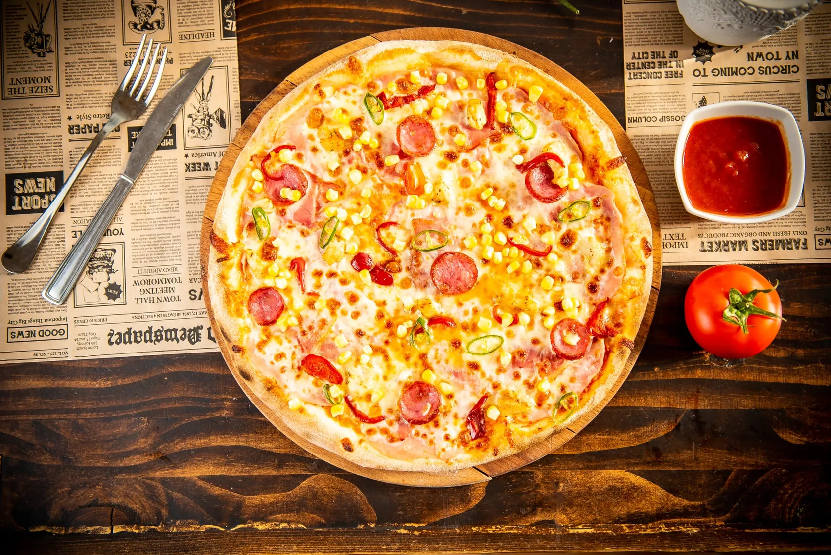 Pizza Țigănească Pizza Lucifer