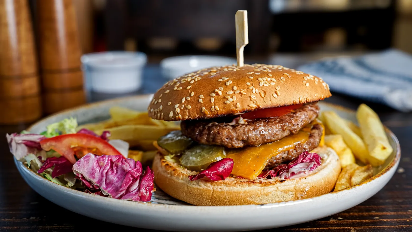 Bacon Burger Burger de Vită