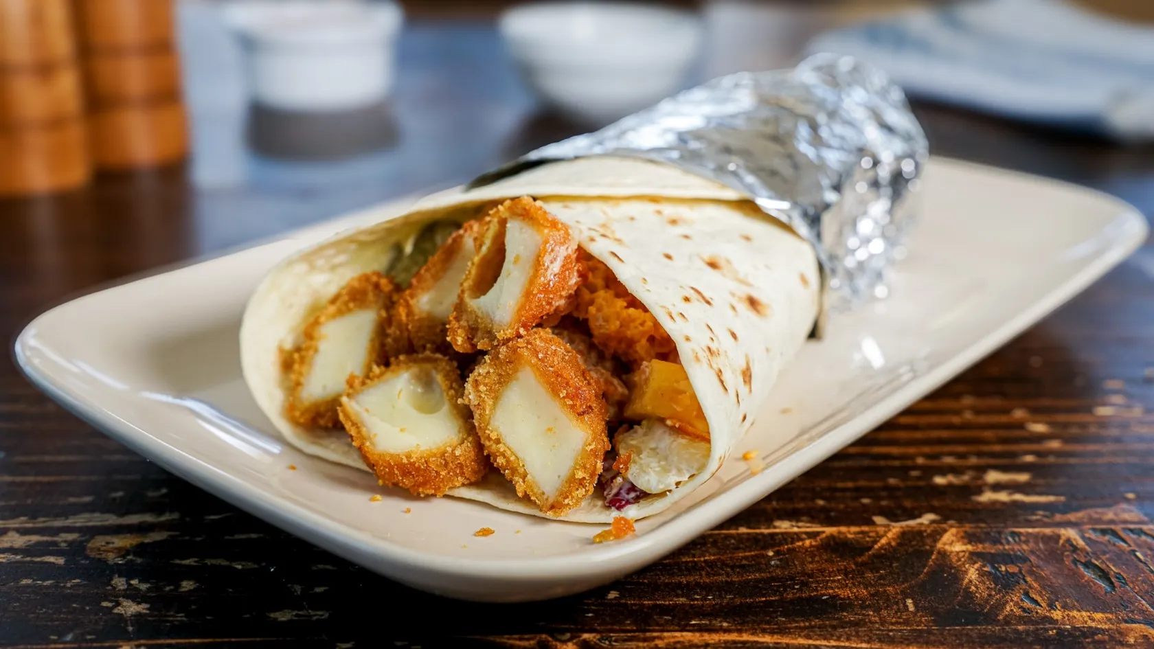 Crispy Cheese Wrap